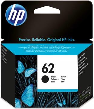 HP 62 - black - original - ink cartridge