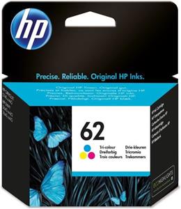 HP 62 - dye-based tricolor - original - ink cartridge
