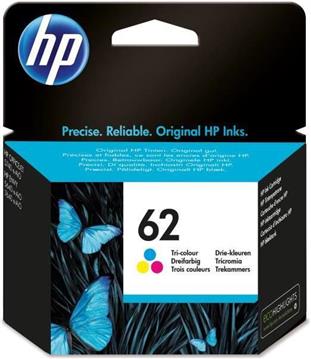 HP 62 - dye-based tricolor - original - ink cartridge