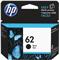HP 62 Twin Pack - 2-pack - black, dye-based tricolor - original - ink cartridge