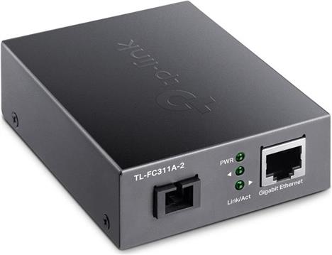 TP-Link TL-FC311A-2 - V1 - fiber media converter - GigE