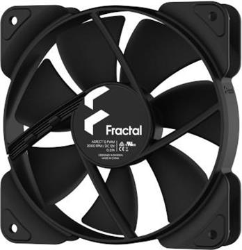 Fractal Aspect 12 PWM Black,120mm ventilator, crni