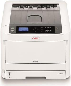 Oki C824dn A3, dupl, 26 ppm, 1200x600, PCL/PS, Eth