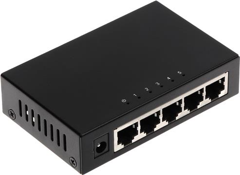 Dahua SWITCH 5 PORT GIGABITNI METALNO KUĆIŠTE PFS-3005-5GT