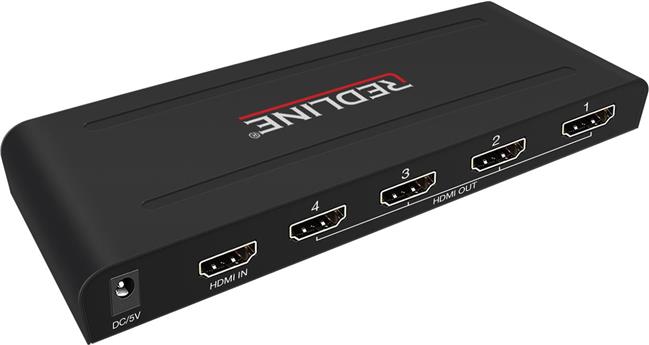 HDMI Razdjelnik 1 na 4 . Aktivni . podržava FULL HD, 2K, 4K rezolucije.