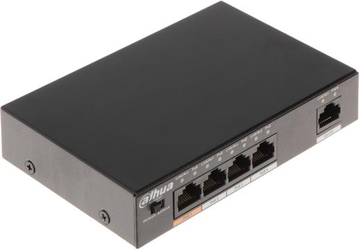 Poe Switch Dahua DAHUA PFS3005-4ET-60 6 Portni 4+2 , 4 X PoE