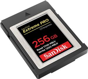 SanDisk memorijska kartica SDCFE-256G-GN4NN SanDisk Extreme Pro CFexpress™ Card Type B, 256GB, 1700MB/s Read, 1200MB/s Write