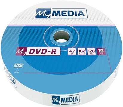 CD-R MyMedia 700MB 52× Matt Silver, Wrap pakiranje 10 kom.