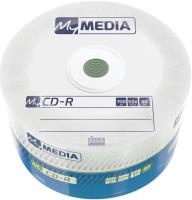 CD-R MyMedia 700MB 52× Matt Silver, Wrap pakiranje 50 kom.