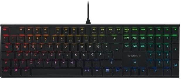 Cherry MX 10.0N svjetleća (RGB) mehanička tipkovnica,gaming+business,MX Low Profile switch, USB, crna