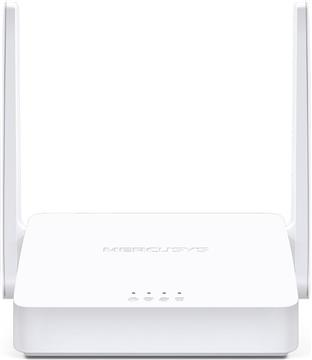 Mercusys bežični N usmjerivač (Router) 300Mbps (2.4GHz), 802.11n/g/b, 1×WAN , 2×LAN, 2×fiksna 5dBi antena