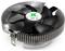 INTER-TECH CPU cooler Q-50, Intel Socket 775, 115x, 1200, AMD Socket FM1, FM2, AM2, AM2+, AM3, AM3+, AM4, 4pin PWM, 90mm fan, TDP up to 95W