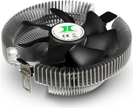 INTER-TECH CPU cooler DN-01, Intel Socket 775, 115x, 1200, AMD Socket FM1, FM2, AM2, AM2+, AM3, AM3+, AM4, 4pin PWM, 80mm fan, TDP up to 65W