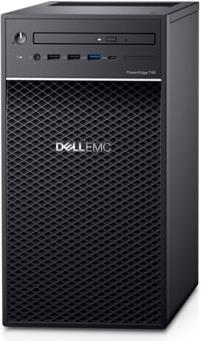 DELL EMC PowerEdge T40 w/3x3.5in, Intel Xeon E-2224G (3.5GHz, 8M, 4C/4T, Turbo (71W)), 8GB UDIMM 3200MT/s, 3.5in 1TB 7.2K RPM SATA 6Gbps HDD, 8x DVD/RW, 3Y NBD