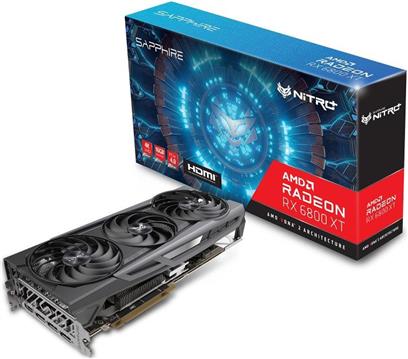 Sapphire NITRO+ Radeon RX 6800 XT, Radeon RX 6800 XT, 16 GB, GDDR6, 256 bit, 7680 x 4320 pixels, PCI Express x16 4.0 
