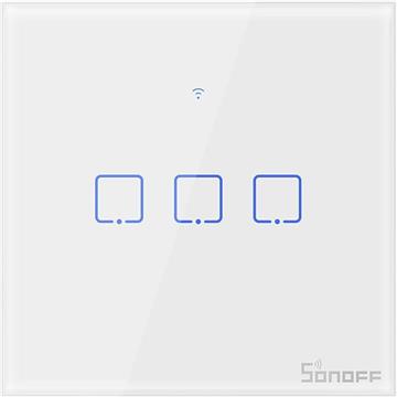 SONOFF smart wall switch Wi-Fi + RF433 triple T1EU3C-TX