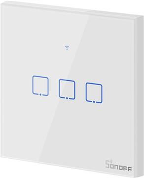 SONOFF smart wall switch Wi-Fi triple T0EU3C-TX