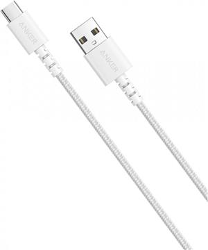 Anker Powerline Select+ kabel USB-C na USB-A 3.0 pleteni, 0.9m, bijeli