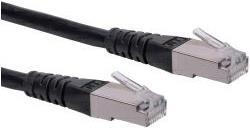 Roline S/FTP (PiMF) Cat.6 mrežni kabel oklopljeni, 2.0m, crni
