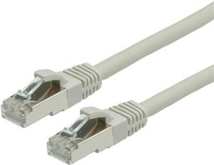 Roline VALUE S/FTP (PiMF) mrežni kabel oklopljeni Cat.6 (LSOH), 7.0m, sivi