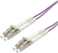 Roline VALUE optički kabel 50/125µm LC/LC Duplex, OM4, 3.0m, ljubičasti