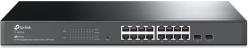 TP-Link TL-SG2218 JetStream 16-port Gigabit L2+ upravljiv preklopnik (Switch), 16×10/100/1000M RJ45 ports, 2×SFP, 1U 19" rack mount