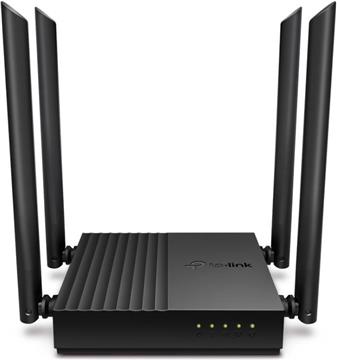 TP-Link AC1200 Archer C64 bežični usmjerivač (Dual-Band Gigabit Router) 400Mbps/867Mbps (2.4GHz/5GHz), 802.11a/b/g/n/ac, 1×G-WAN, 4×G-LAN, 4 antene 