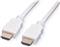 Roline VALUE HDMI kabel, M/M, 1.0m, bijeli