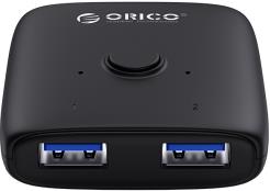 Orico USB3.0 preklopnik 2 u 1, crni (ORICO-HS2-B1-BK-EP)
