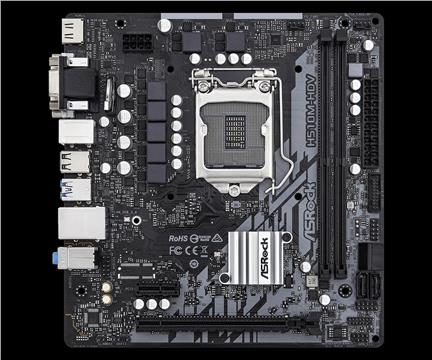 Matična ploča Asrock H510M-HDV R2.0 - micro ATX - LGA1200 Socket - H510