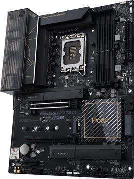 ASUS Mainboard PROART B660-CREATOR D4 - ATX - LGA1700 Socket - Intel B660 Chipset