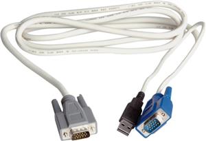 Roline kabel za KVM preklopnik - PC (za 14.01.3224/3225), USB, 3.0m