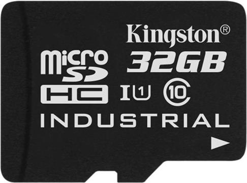 Kingston Industrial - flash memory card - 32 GB - microSDHC UHS-I