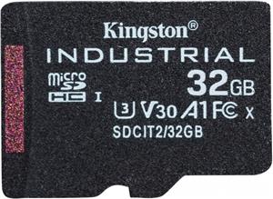 Kingston Industrial - flash memory card - 64 GB - microSDXC UHS-I