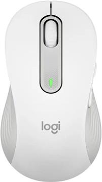 Logitech M650 L, bežični miš, bijeli, za ljevake