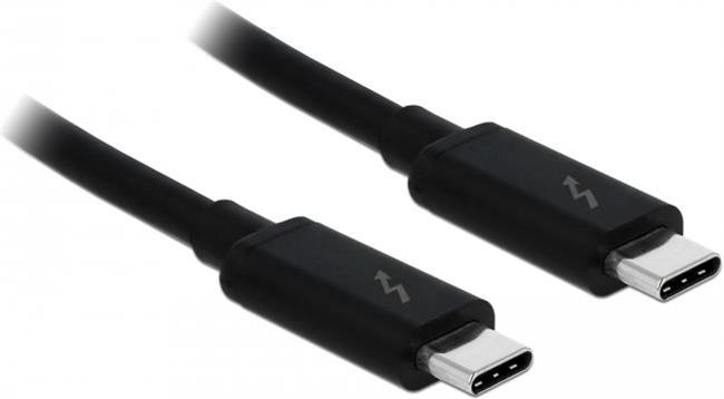 Kabel DELOCK, Thunderbolt 3 (M) USB-C na Thunderbolt 3 (M) USB-C, pasivni, 1m