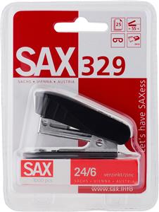 Stroj za spajanje Sax classic do 20L crni 0-329-39+ spajalice strojne 24/6