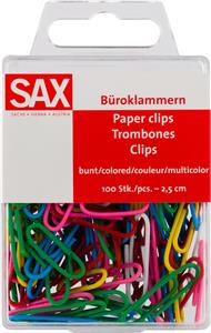 Spajalice ručne Sax u boji 2,5 cm 5-807-01