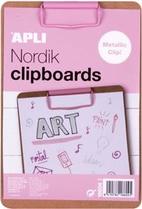 Ploča klip Apli nordik kolekcije pink A5 18604