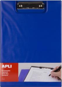 Ploča klip Apli plava s plavim preklopom A4 17205