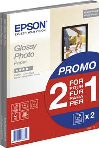 Papir Epson S042167 premium glossy photo paper 10x15cm 255g 2x40L