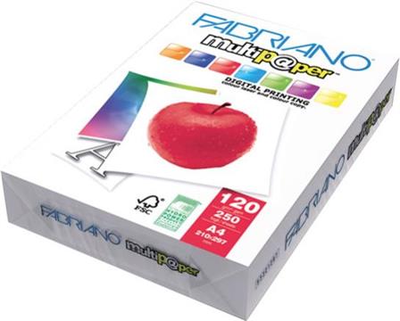 Papir Fabriano multipapir A4/120g 250L 53321297