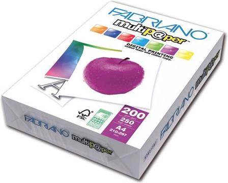 Papir Fabriano multipapir A4/200g 250L 53621297