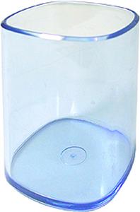 Čaša za olovke Arda transparent plava TR4111BL
