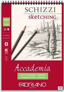 Blok Fabriano accademia A2 200g 30L 41204259