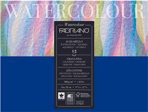 Blok Fabriano watercolor gf 24x32 300g 12L 17312432