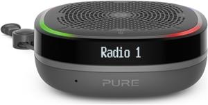 Pure StreamR Portable smart radio with Bluetooth and one-touch Alexa - Stone Grey