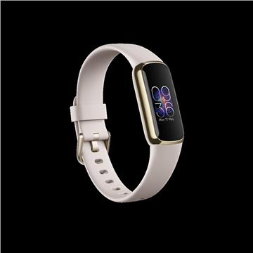 Fitbit Luxe - Soft Gold/White (w extra Charging cable & extra Peony Classic band)