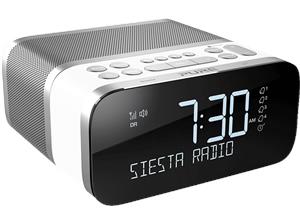 Pure Siesta S6 Bedside DAB+ radio with Bluetooth - Polar