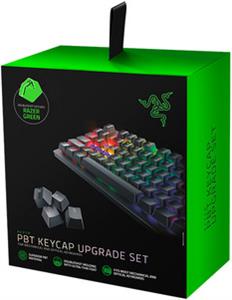 Keyboard PBT Keycap + Coiled Cable Upgrade Set Razer, Green